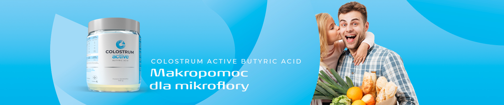 Colostrum Active Butyric Acid - tłuszcz - pomoc dla mikroflory