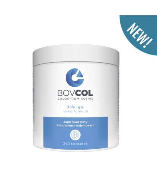 BOVCOL Colostrum Active kapsułki 240 szt 35% IgG